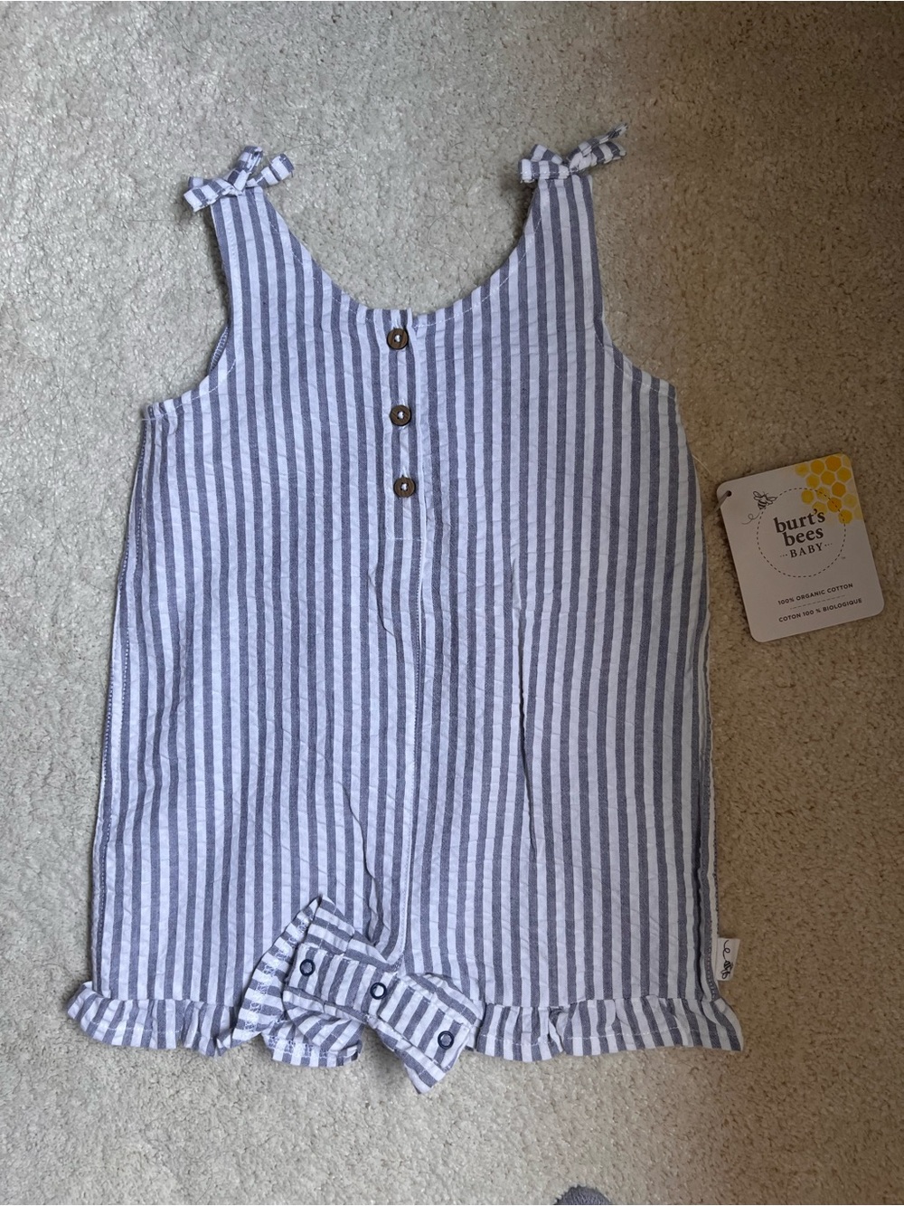 Burt’s Bees Baby Romper